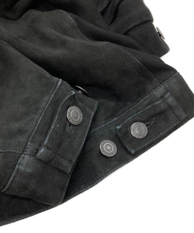 中古・古着通販】MINEDENIM (マインデニム) Sheep Suede Trucker JKT