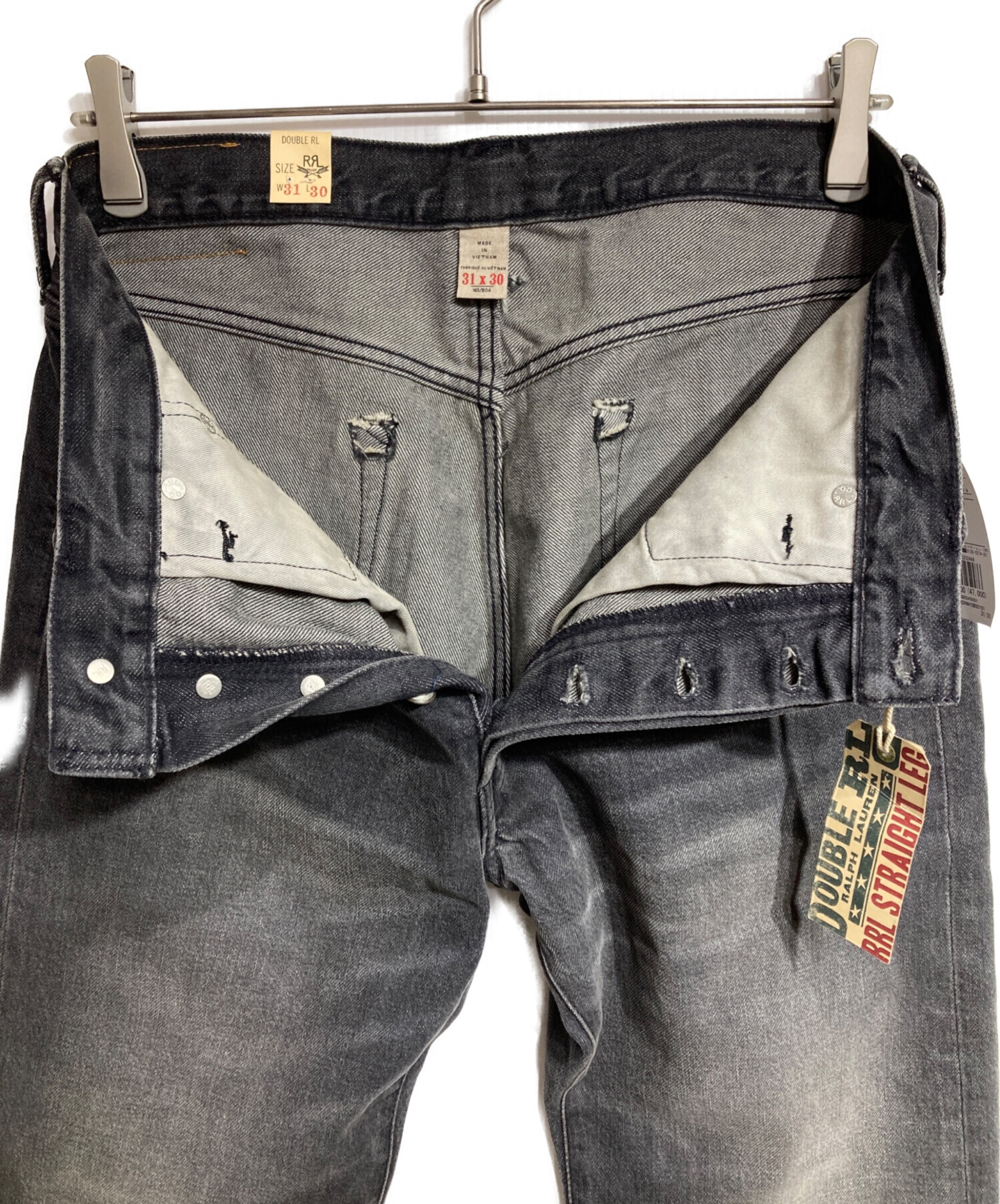 中古・古着通販】RRL (ダブルアールエル) STRAIGHT FIT JEAN DUSTY