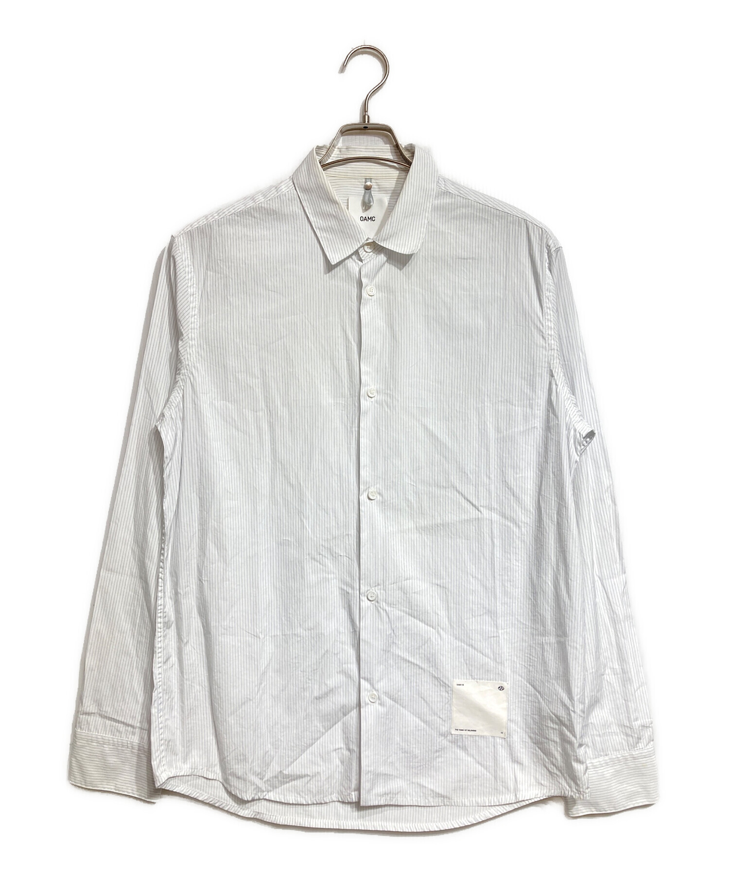 中古・古着通販】OAMC (オーエーエムシー) ストライプシャツ/Striped