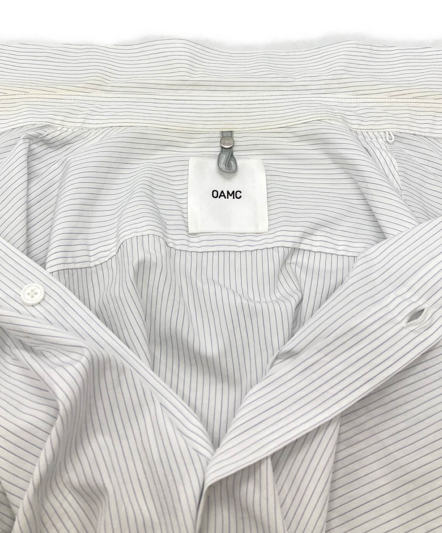 中古・古着通販】OAMC (オーエーエムシー) ストライプシャツ/Striped