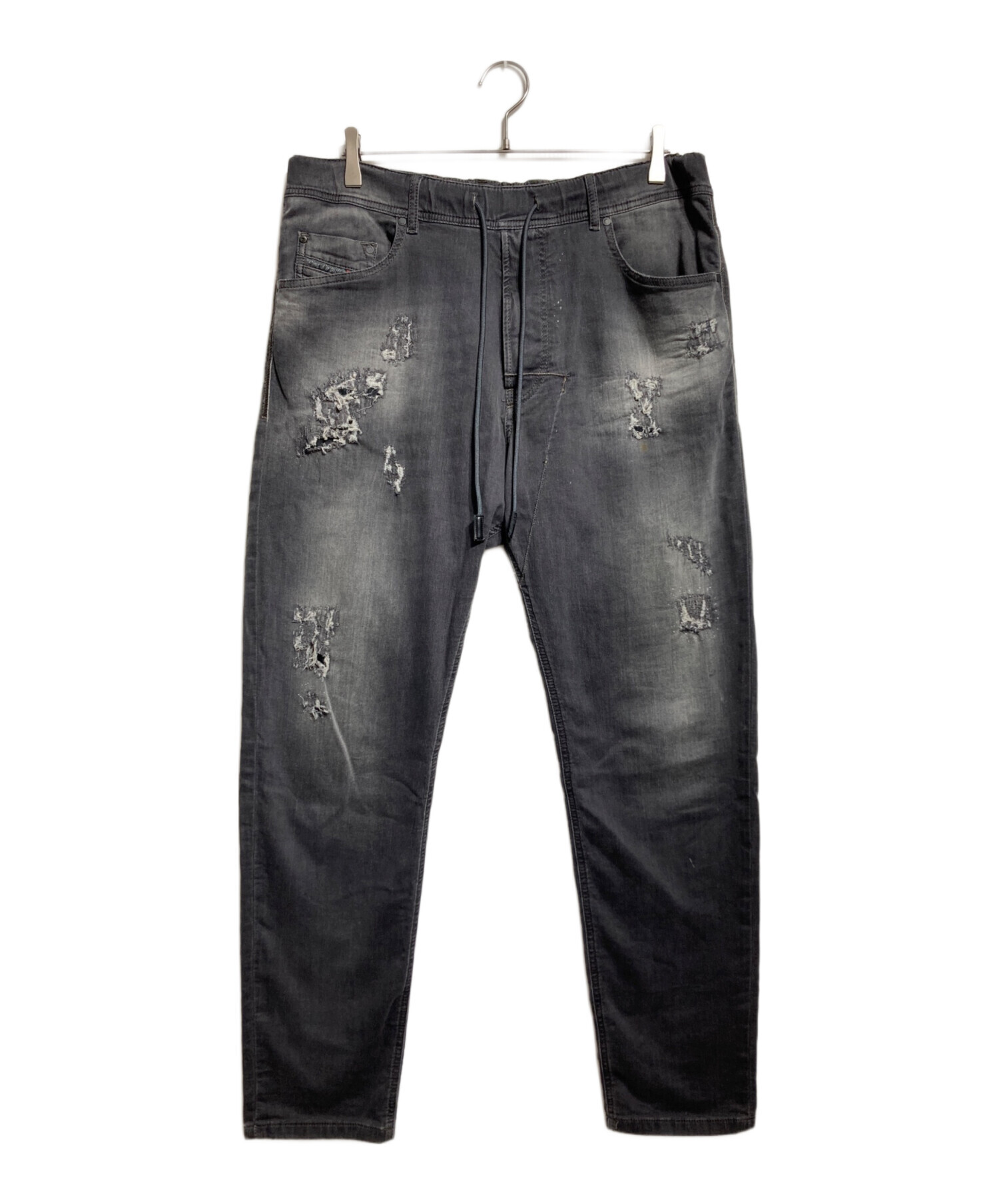 中古・古着通販】DIESEL (ディーゼル) ダメージジョグパンツ