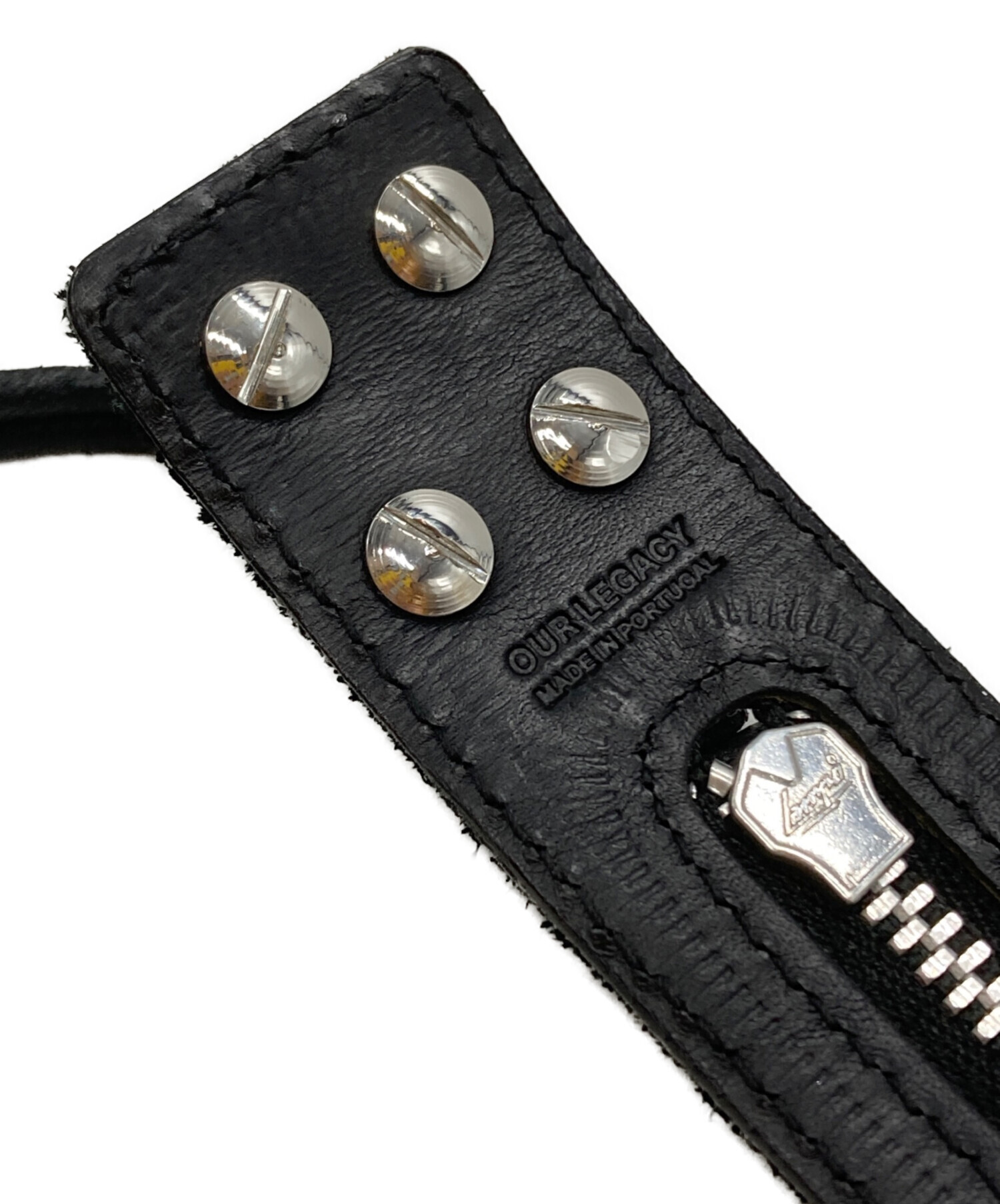 our legacy レザーチョーカー 中古・古着通販】OUR LEGACY (アワーレガシー) ZIPPED CHOKER/ジップド