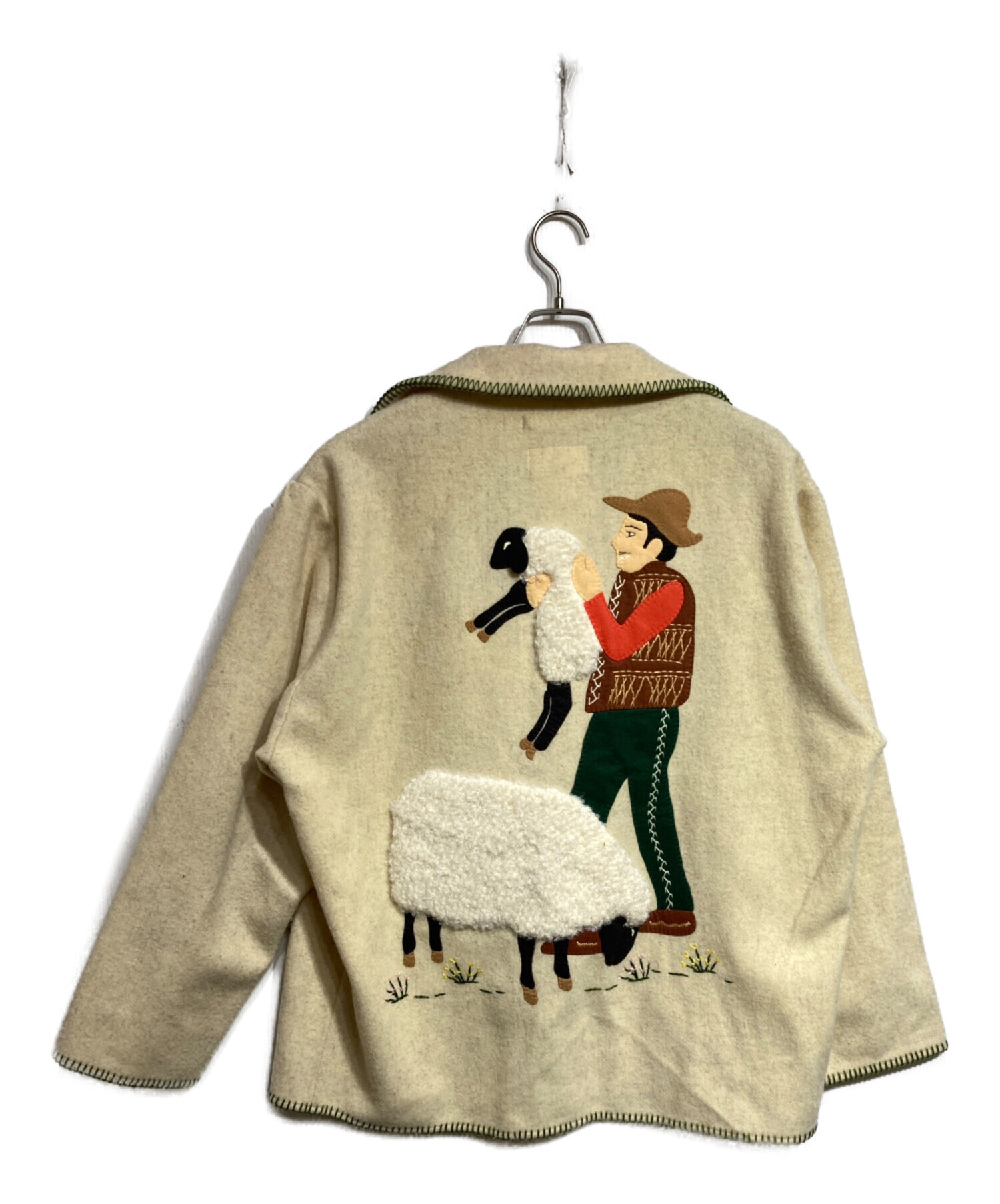 中古・古着通販】doublet (ダブレット) SURFOLK WOOL ENBROIDERY 中古・古着通販】doublet (ダブレット) SURFOLK WOOL ENBROIDERY