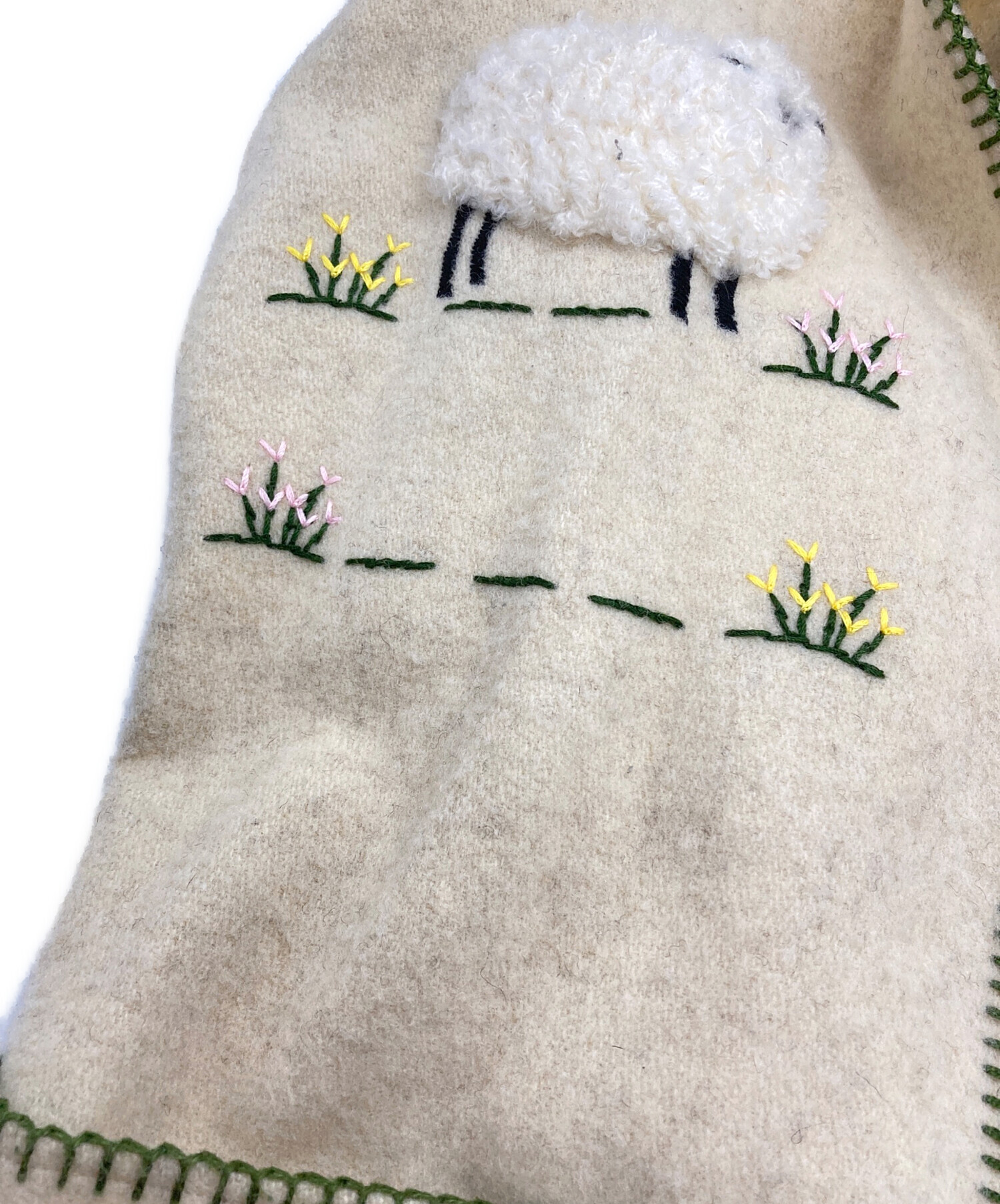 中古・古着通販】doublet (ダブレット) SURFOLK WOOL ENBROIDERY 