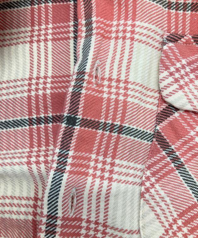 中古・古着通販】RRL (ダブルアールエル) チェックネルオープンカラー