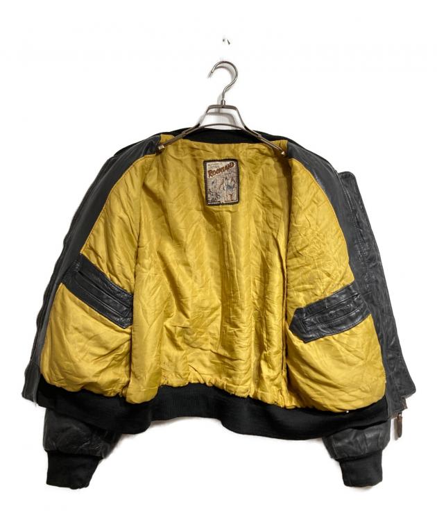 中古・古着通販】ROCKLAND (ロックランド) レザーボンバージャケット