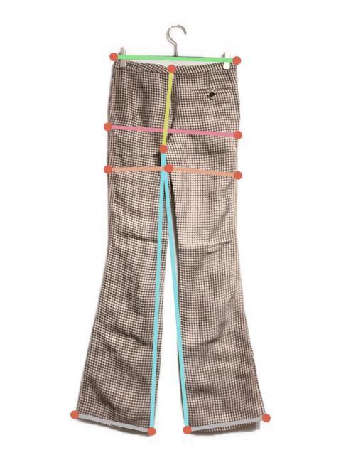 acne 旧タグ archive スネーク柄 ヘビ柄 シースルー パンツ 中古・古着通販】Acne studios (アクネ ストゥディオズ) Piera Check
