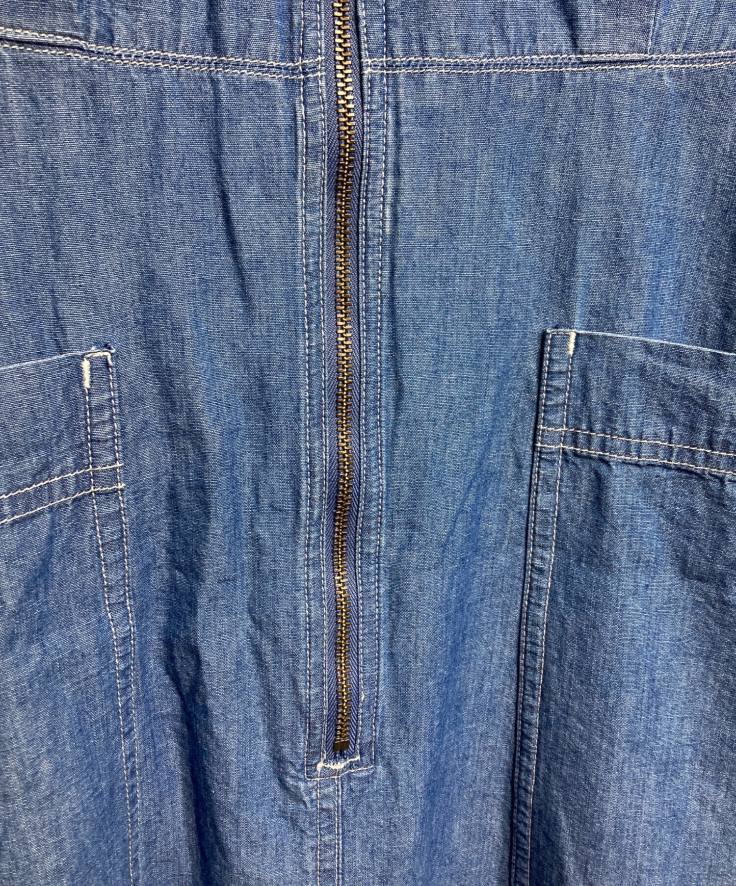 中古・古着通販】Ron Herman (ロンハーマン) デニムワンピース/Denim