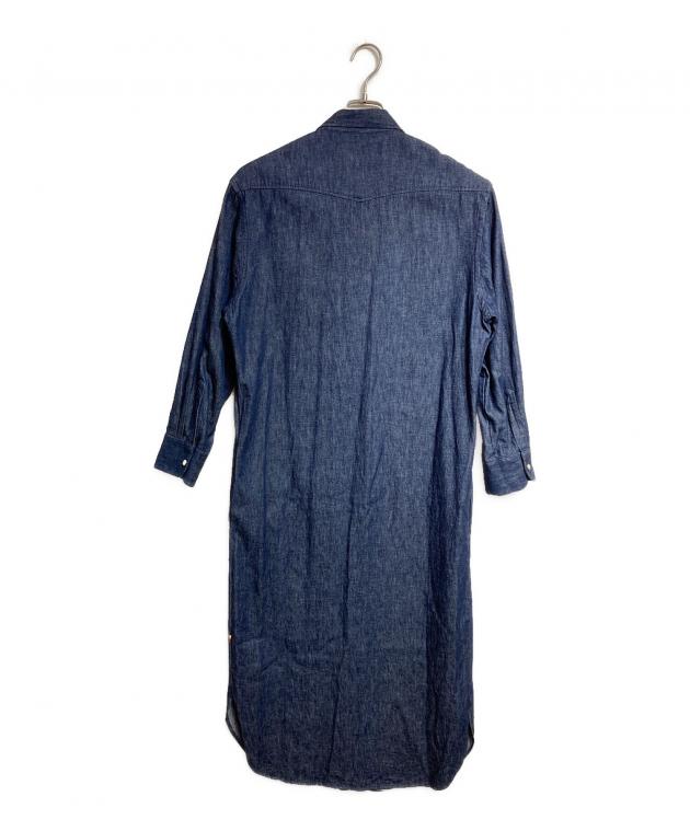 中古・古着通販】maison kitsune (メゾンキツネ) デニムシャツ