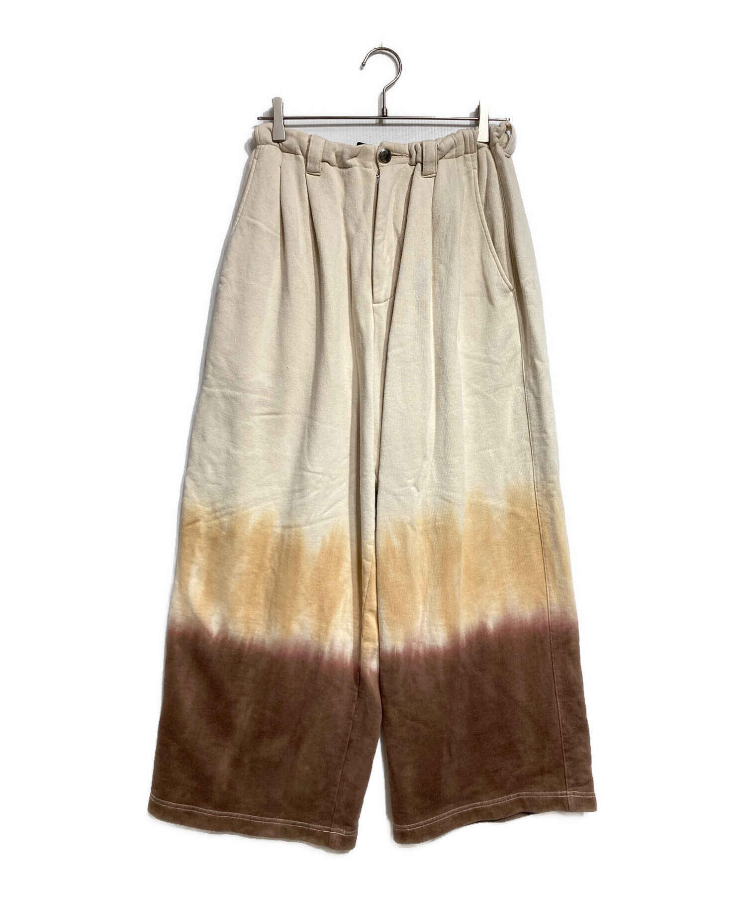 パンツ AMBERGLEAM TIEDYE PILE PANTS Coffee XL 中古・古着通販】AMBERGLEAM (アンバーグリーム) iedye Pile Pants