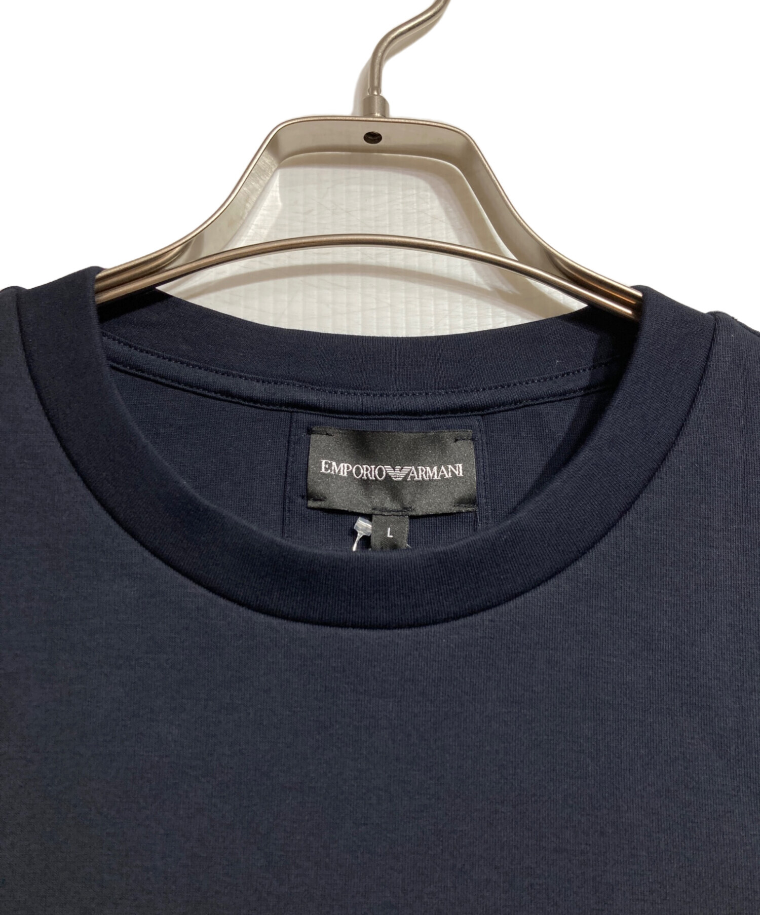 EMPOLIO ARMANI エンポリオアルマーニ　ロゴスウェット　L 中古・古着通販】EMPORIO ARMANI (エンポリオアルマーニ) ロゴ