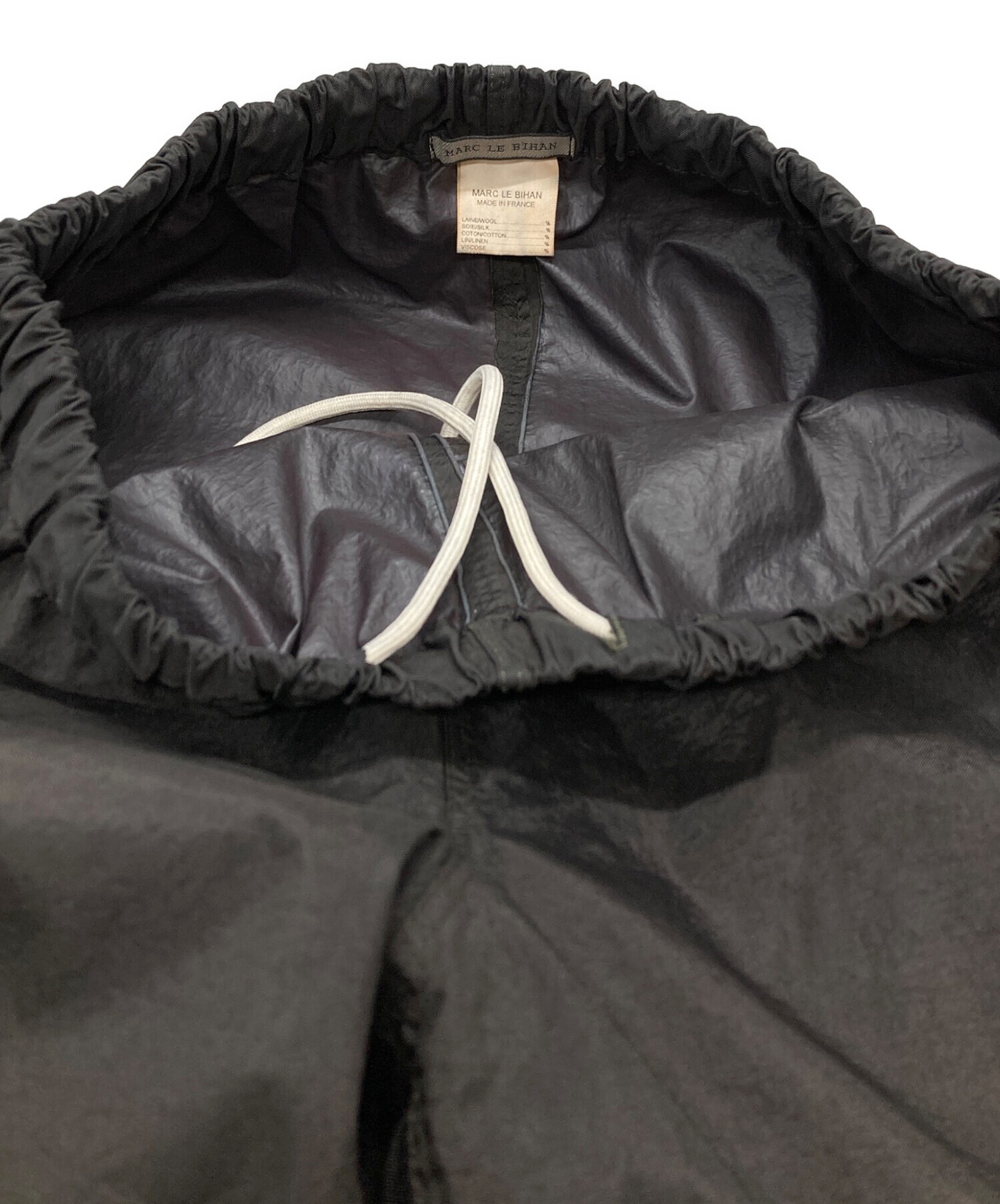中古・古着通販】MARC LE BIHAN (マルク ル ビアン) ナイロンワイド