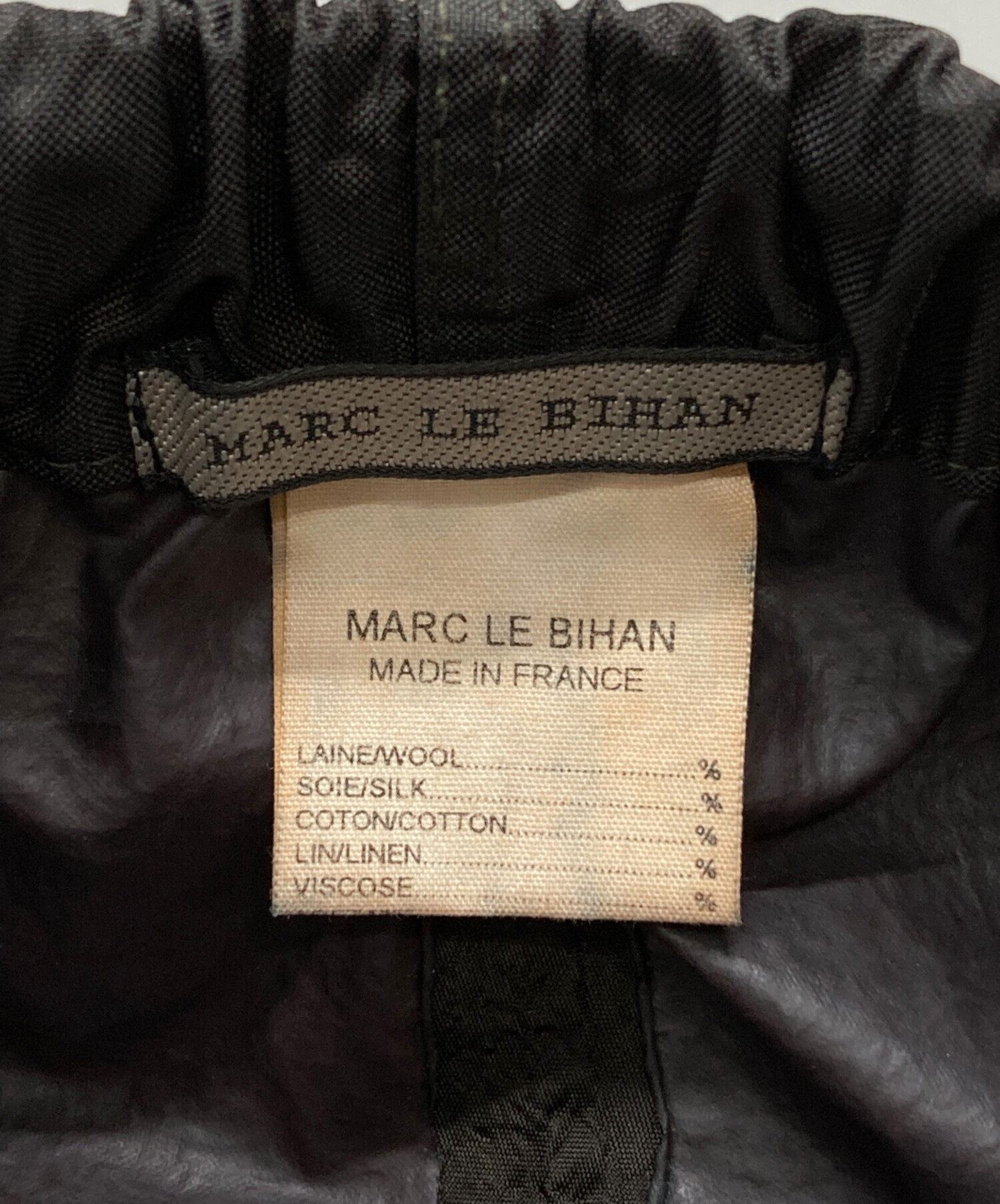 中古・古着通販】MARC LE BIHAN (マルク ル ビアン) ナイロンワイド