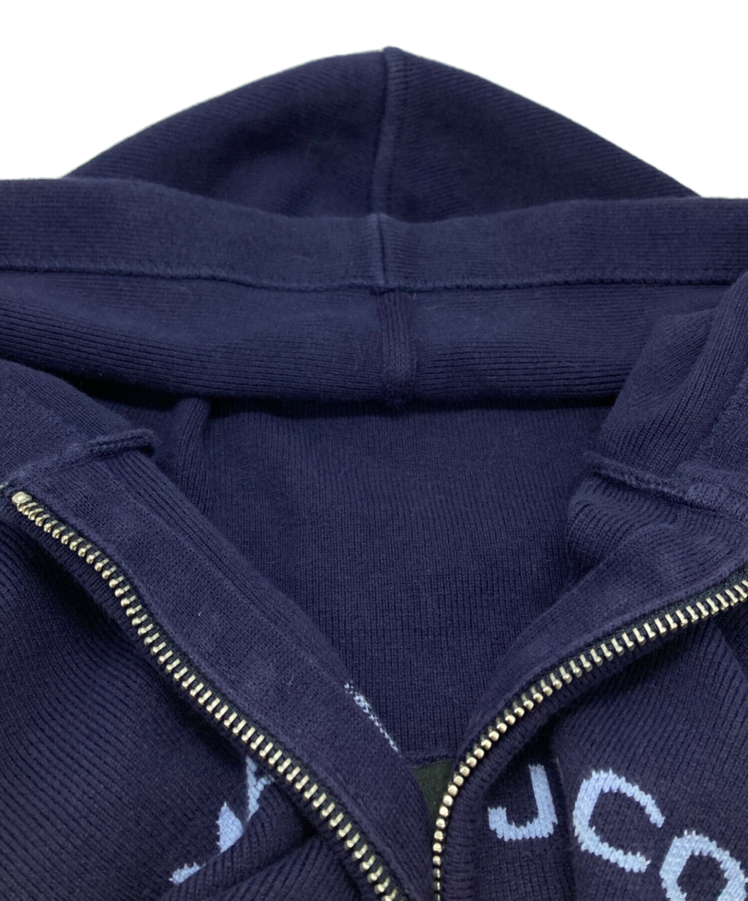 MARC JACOBS ニットパーカー 中古・古着通販】MARC JACOBS (マークジェイコブス) ニットクロップド