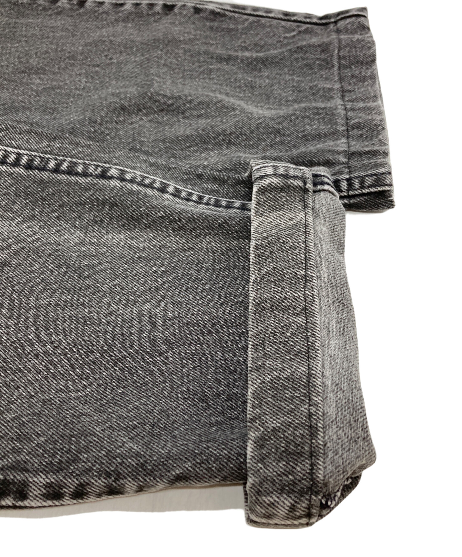 【未使用】Levi's 505 デニムパンツ W32-Ｌ34 中古・古着通販】LEVI'S (リーバイス) 505先染めデニムパンツ ブラック