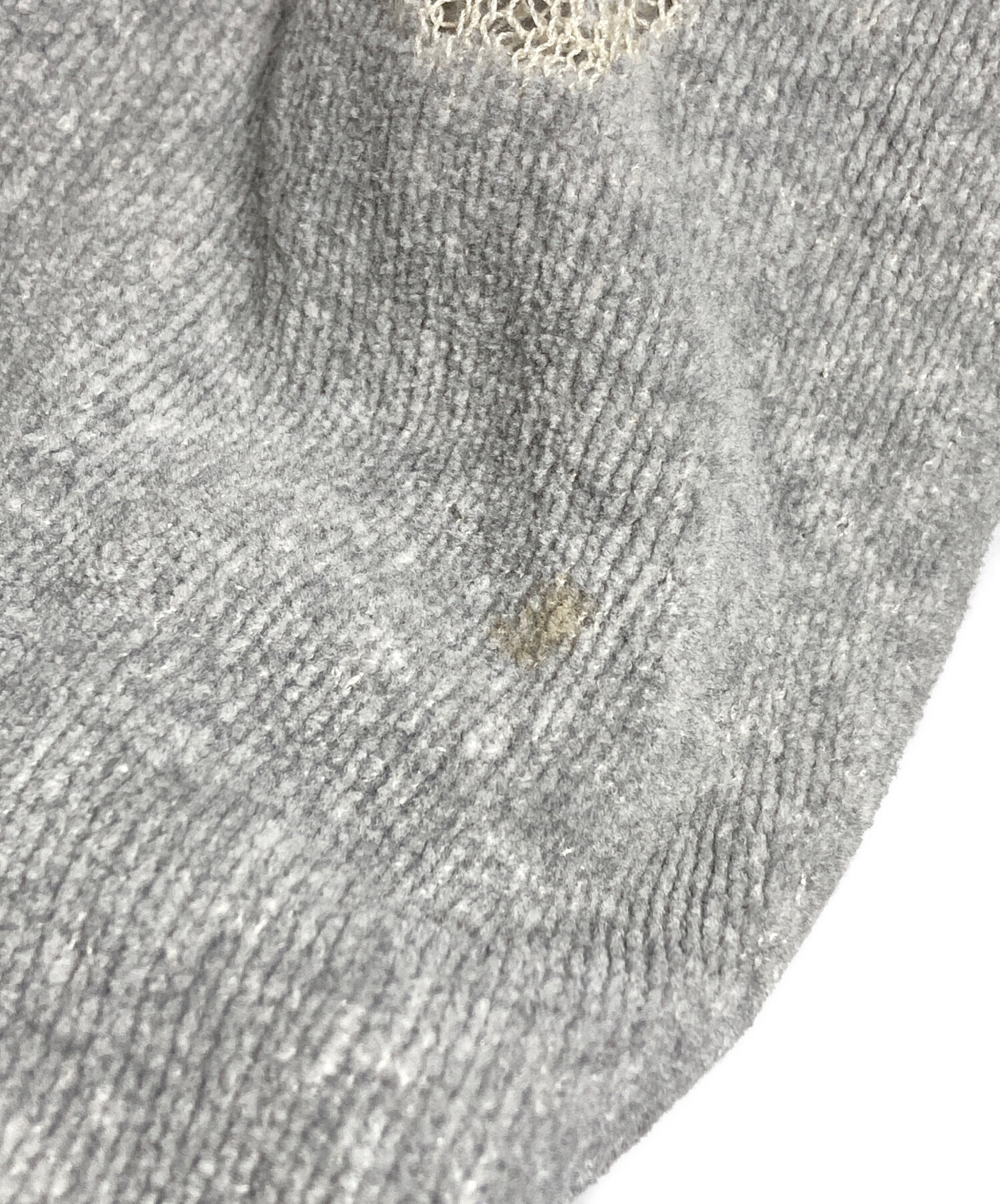 中古・古着通販】doublet (ダブレット) RIPPED OFF KNIT HOODIE