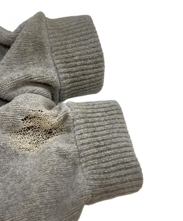 中古・古着通販】doublet (ダブレット) RIPPED OFF KNIT HOODIE