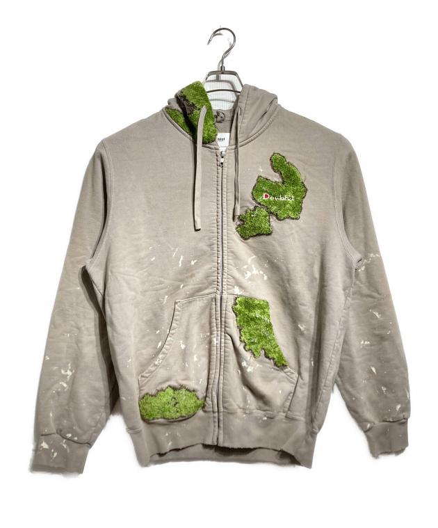 中古・古着通販】doublet (ダブレット) MOSS-GROWN EMBROIDERY HOODIE