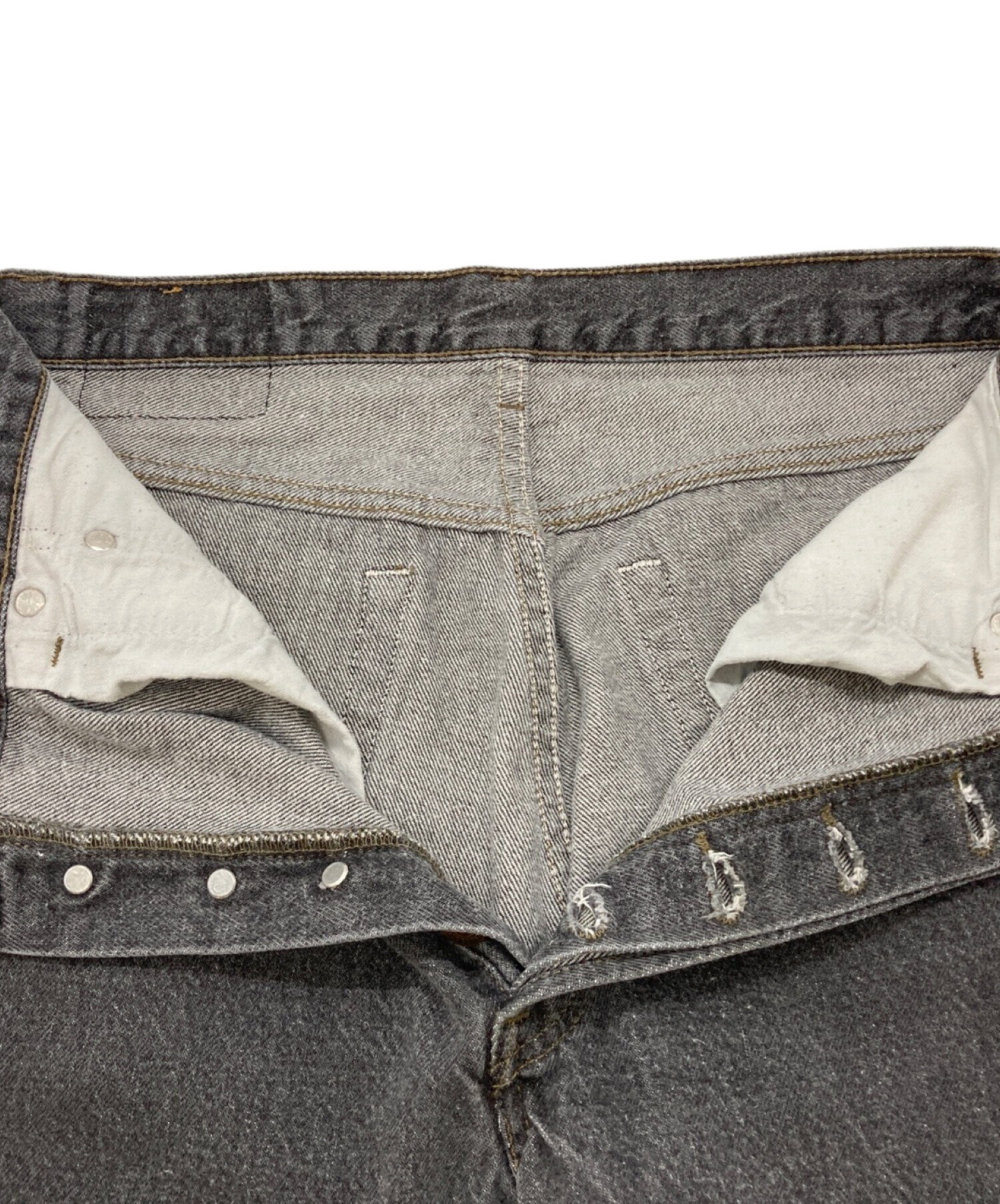 中古・古着通販】LEVI'S (リーバイス) 90'S 先染めサルファブラック