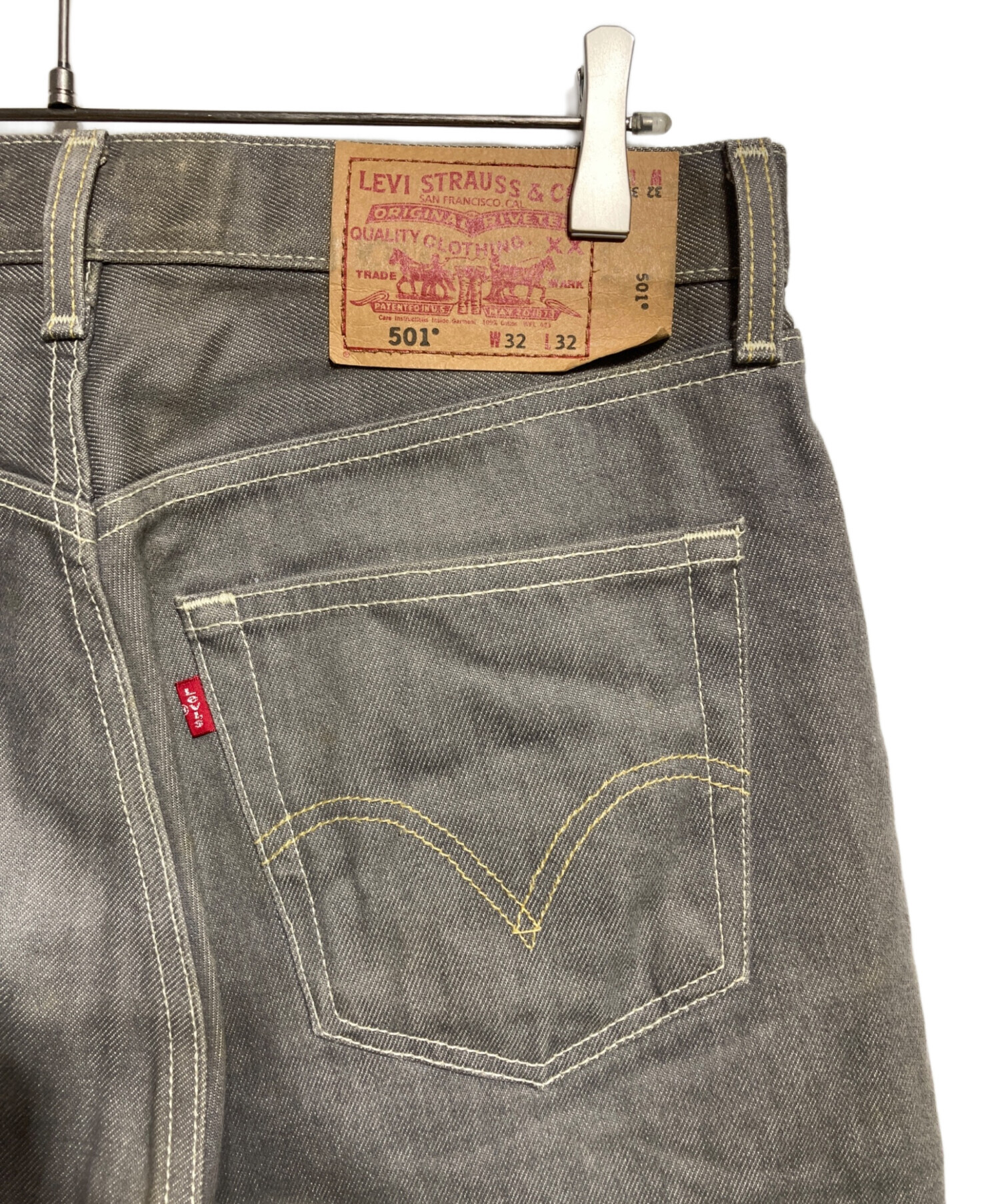 中古・古着通販】LEVI'S (リーバイス) 501ボタンフライデニムパンツ