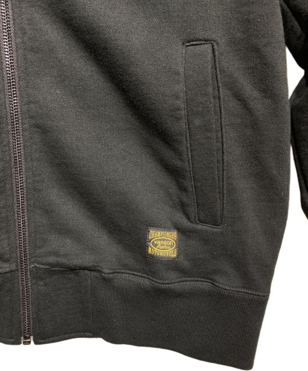 中古・古着通販】VANSON (バンソン) デスラビット刺繍ジップパーカー