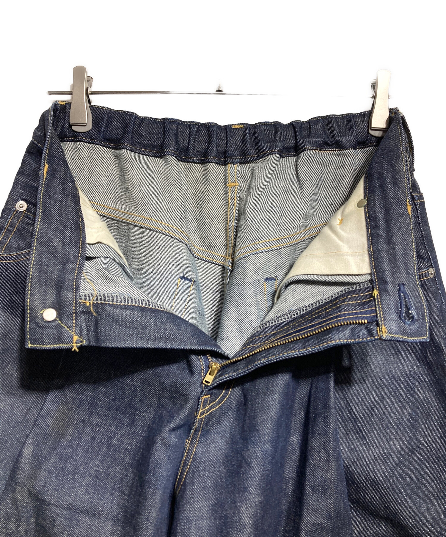 中古・古着通販】NEON SIGN (ネオンサイン) WIDE DENIM SLACKS 'RIGID