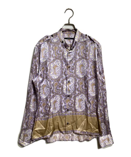 中古・古着通販】GUCCI (グッチ) 総柄シルクシャツ/All-over print