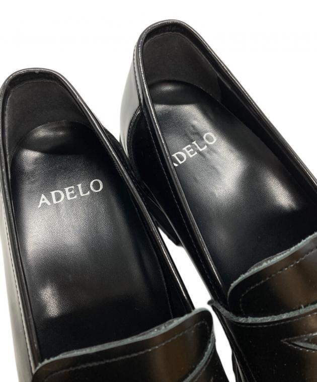中古・古着通販】ADELO (アデロ) ローファー/Loafer ブラック サイズ
