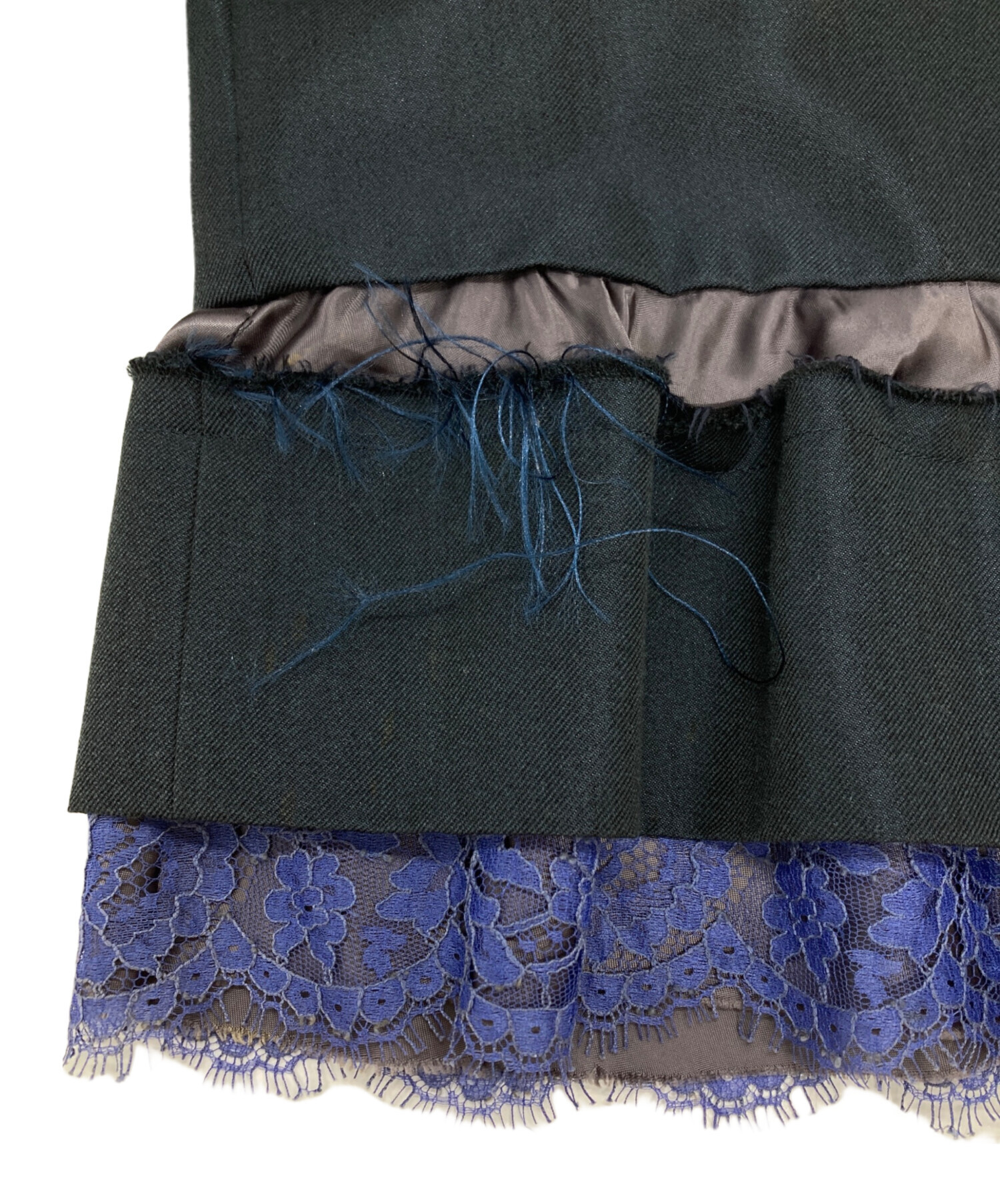 sacai サカイ　シアーブルゾン　ジャケット　レース　フリル 中古・古着通販】sacai (サカイ) レース切替ブルゾン/Lace-Panel