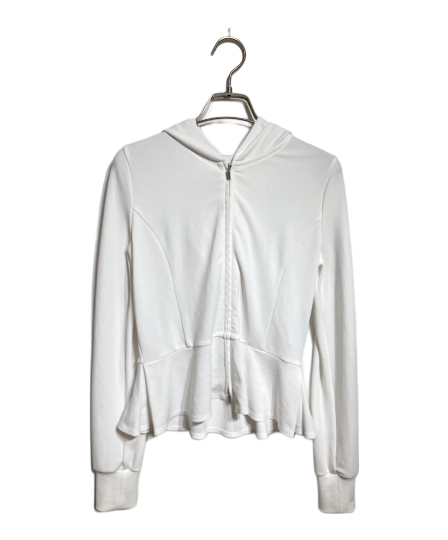 FOXEY NEWYORK フォクシー ストレッチダブルジップパーカーフーディー 中古・古着通販】FOXEY NEWYORK (フォクシーニューヨーク) ジップ