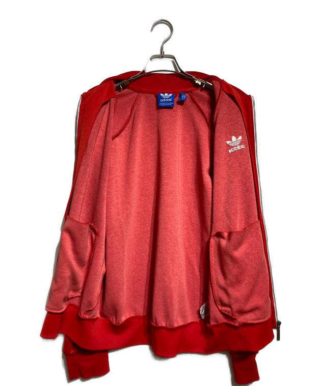 中古・古着通販】adidas (アディダス) トラックジャケット レッド