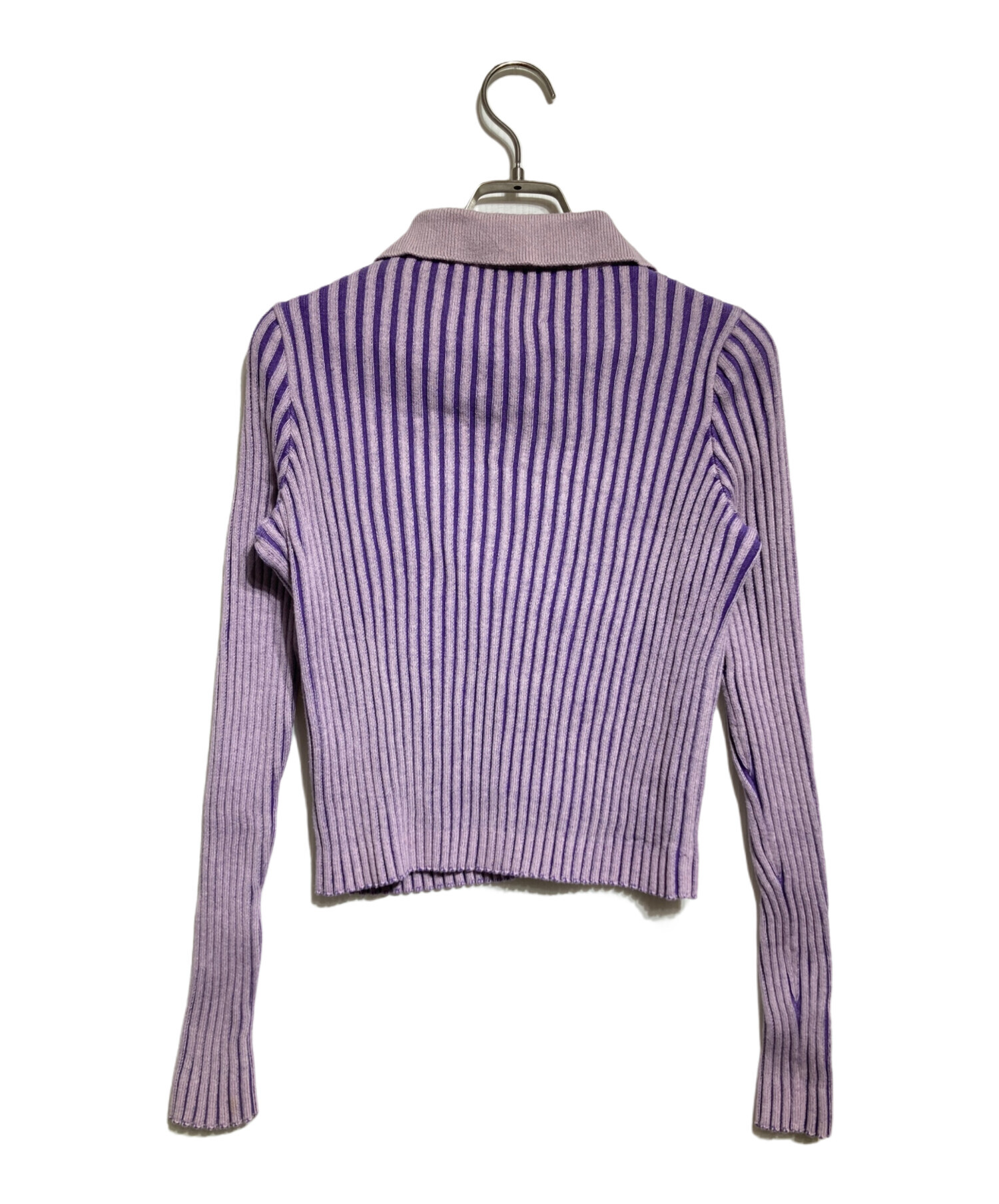 MARC JACOBS - MARC JACOBS マークジェイコブス カーディガン XS 紫 【古着】【中古】【送料無料】 中古・古着通販】Heaven by Marc Jacobs (ヘブンバイマーク
