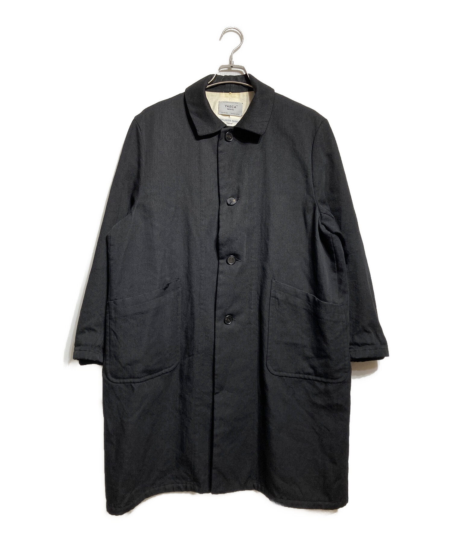 中古・古着通販】YAECA (ヤエカ) ダスターコート/DUSTER COAT ブラック