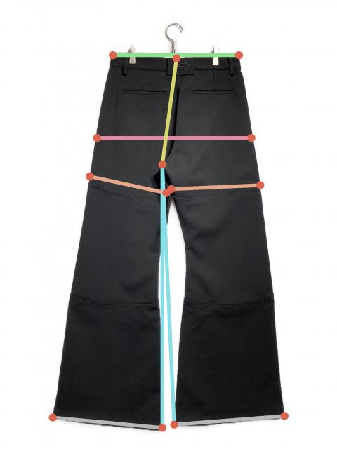 中古・古着通販】GOAT ESSENCE (ゴートエッセンス) 4TUCK FLARE PANTS