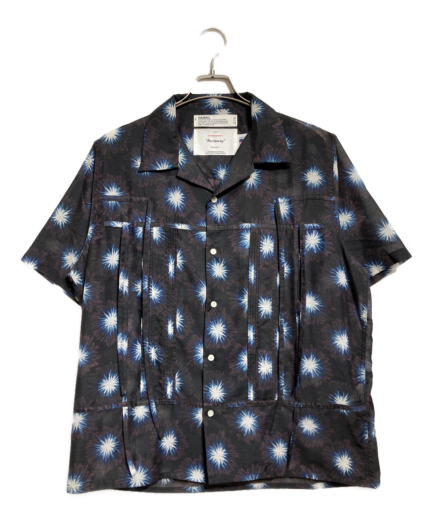 中古・古着通販】DAIRIKU (ダイリク) FLOWER ALOHA SHIRT/フラワー