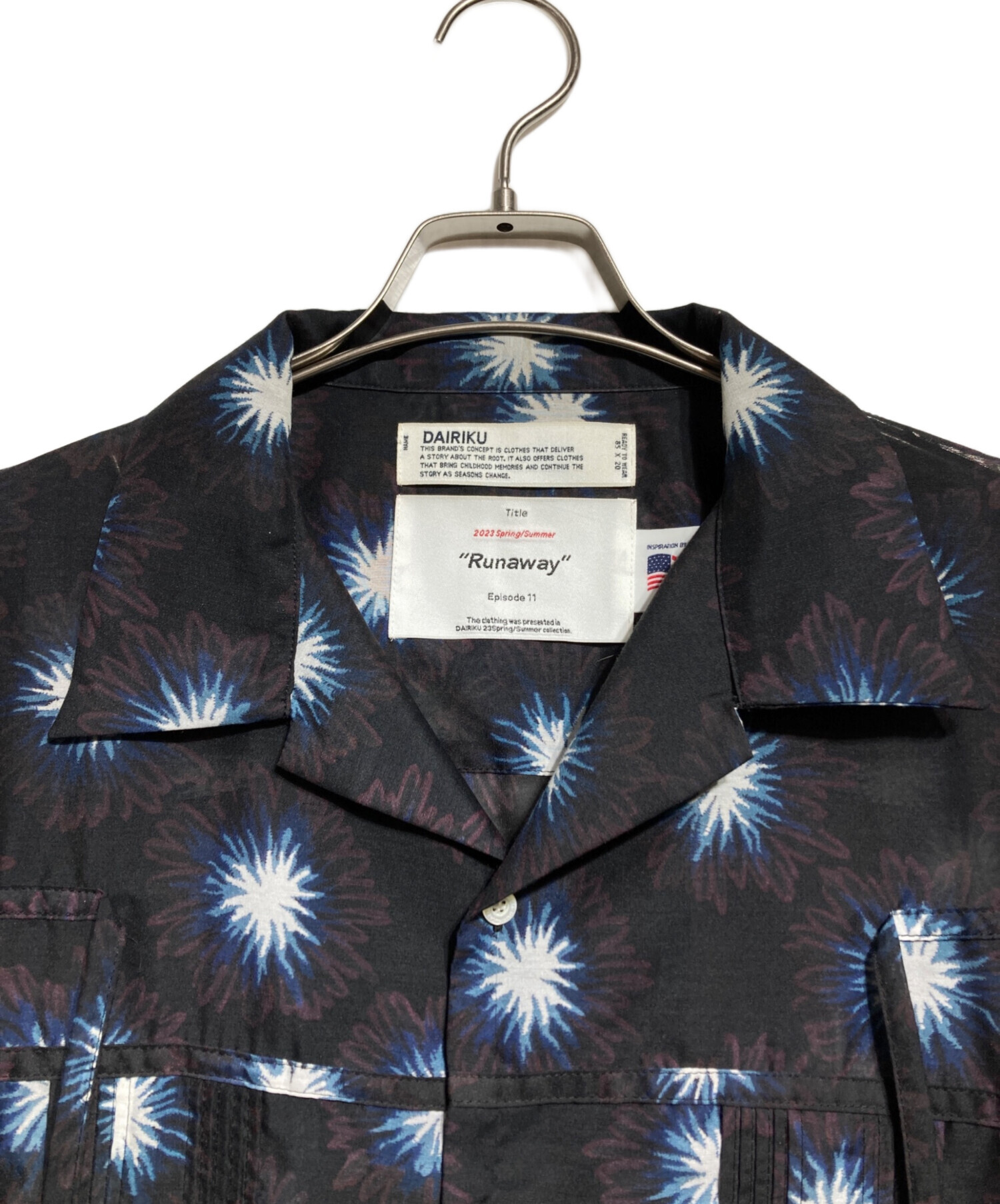 中古・古着通販】DAIRIKU (ダイリク) FLOWER ALOHA SHIRT/フラワー