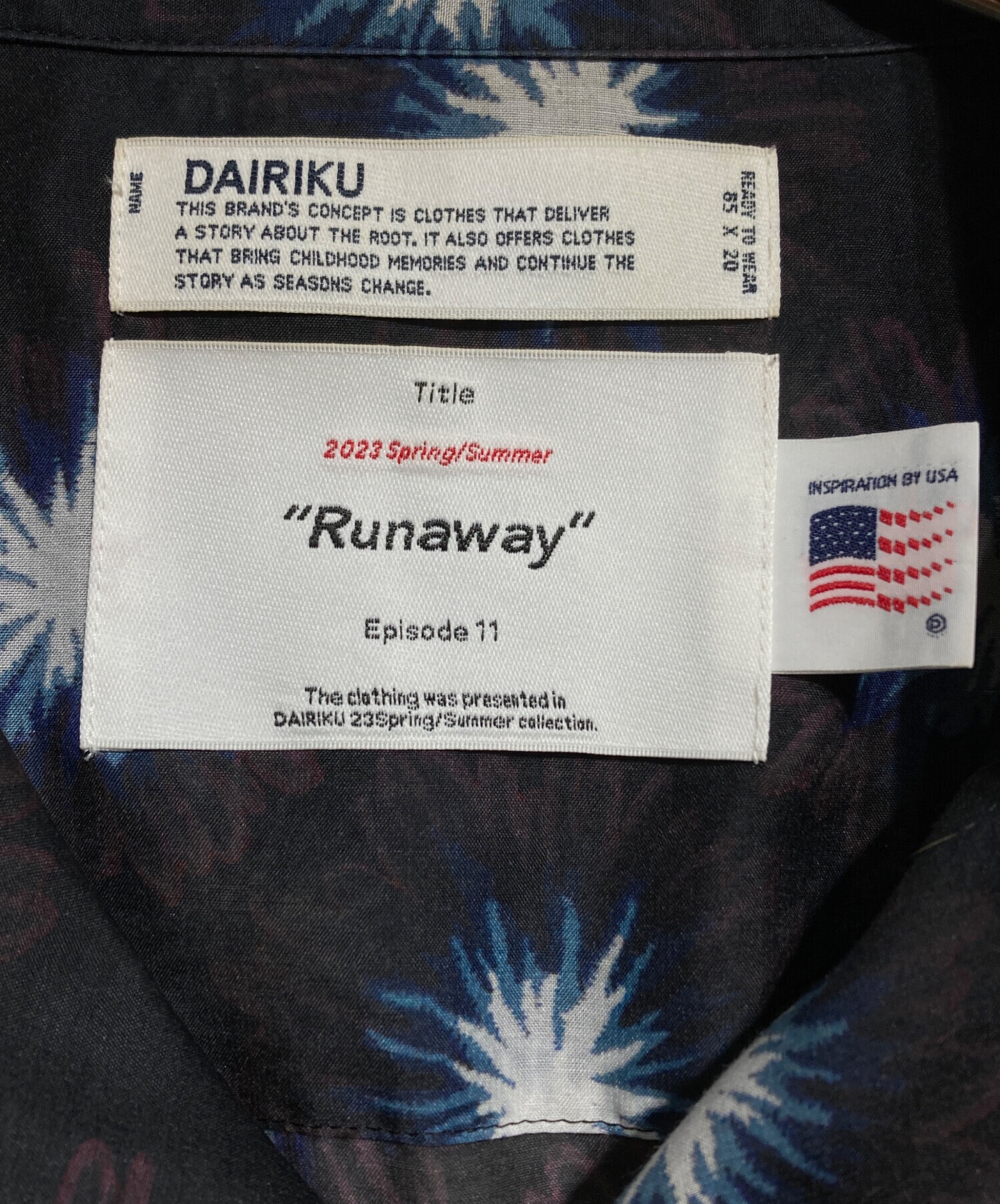 中古・古着通販】DAIRIKU (ダイリク) FLOWER ALOHA SHIRT/フラワー