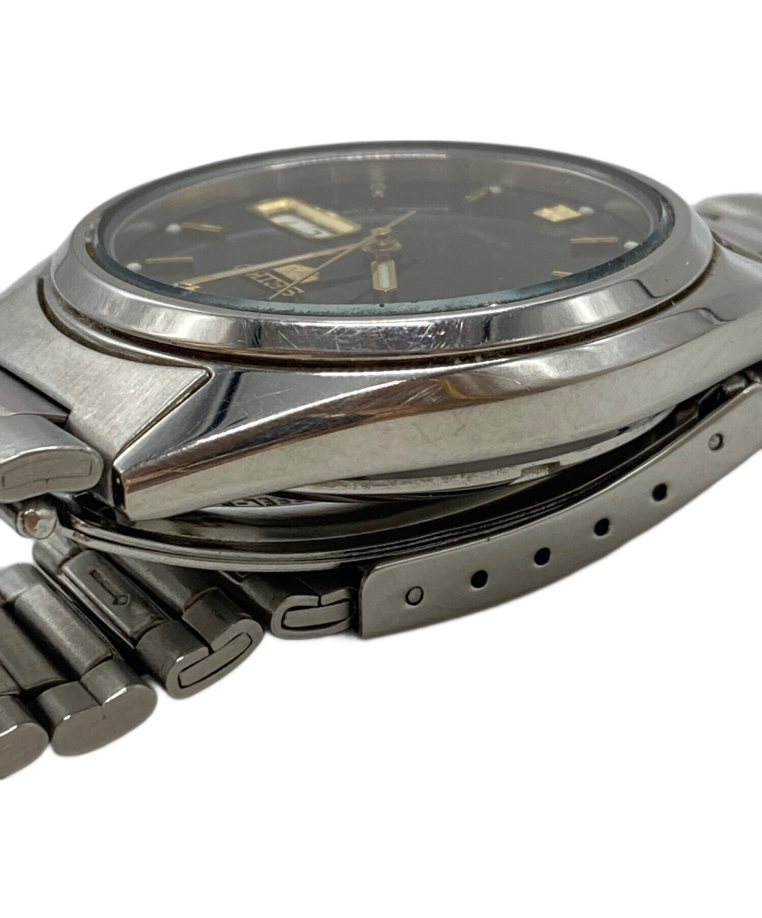 中古・古着通販】SEIKO (セイコー) SEIKO 5/腕時計/ファイブ ブラック