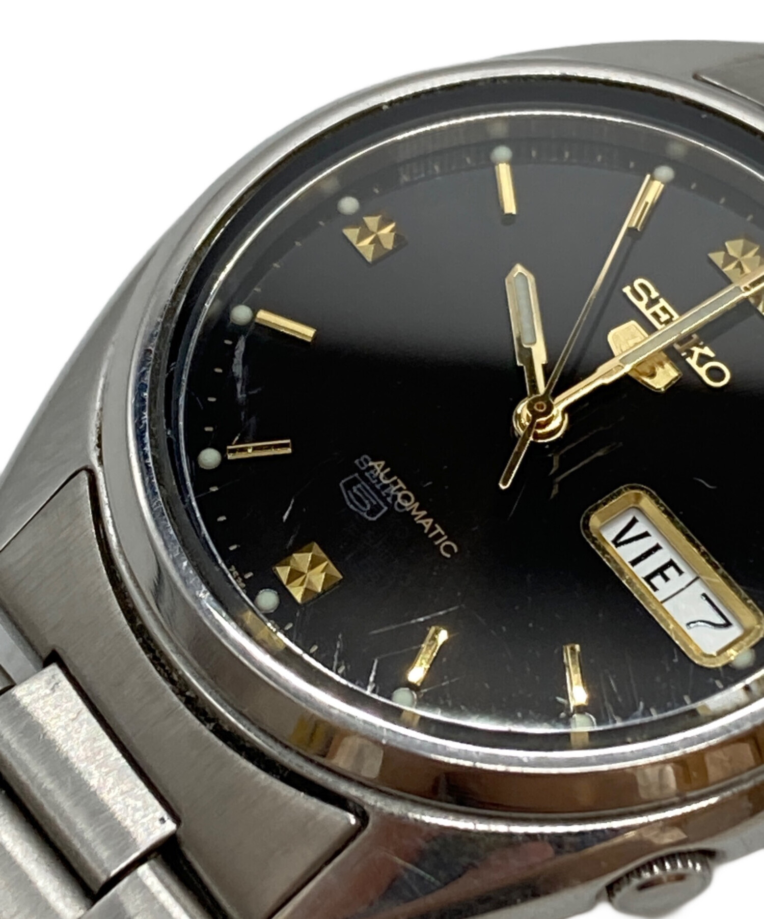 中古・古着通販】SEIKO (セイコー) SEIKO 5/腕時計/ファイブ ブラック