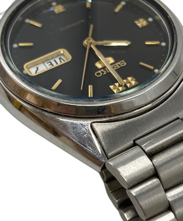 中古・古着通販】SEIKO (セイコー) SEIKO 5/腕時計/ファイブ ブラック