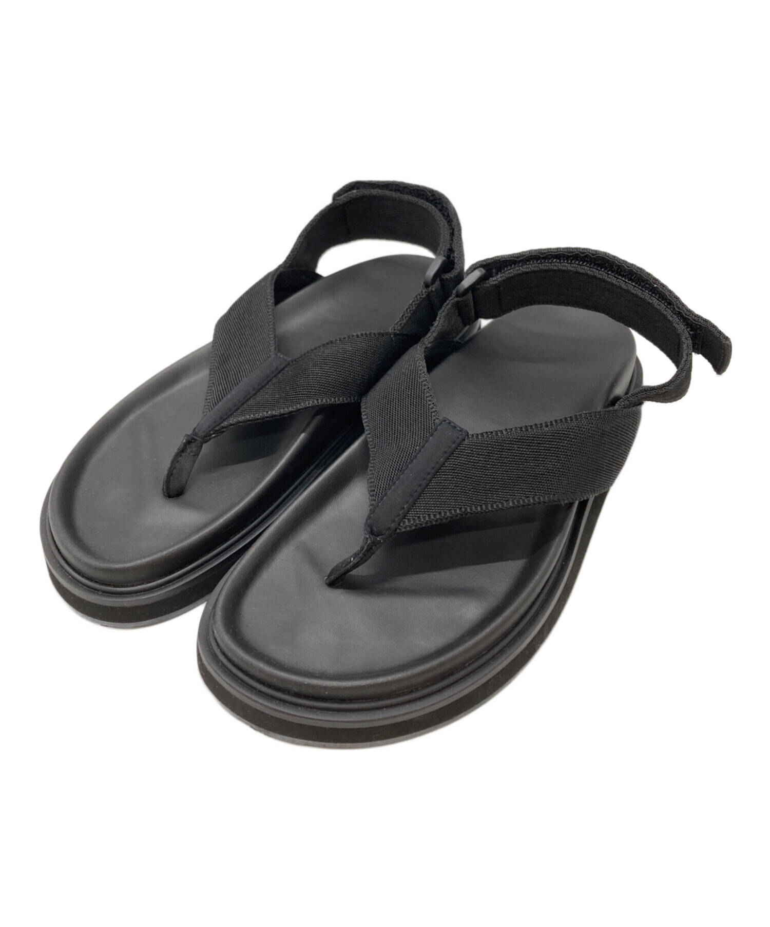 中古・古着通販】nagonstans (ナゴンスタンス) Tong Sandal ブラック