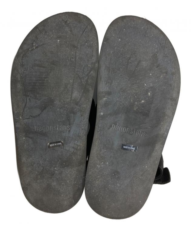 中古・古着通販】nagonstans (ナゴンスタンス) Tong Sandal ブラック