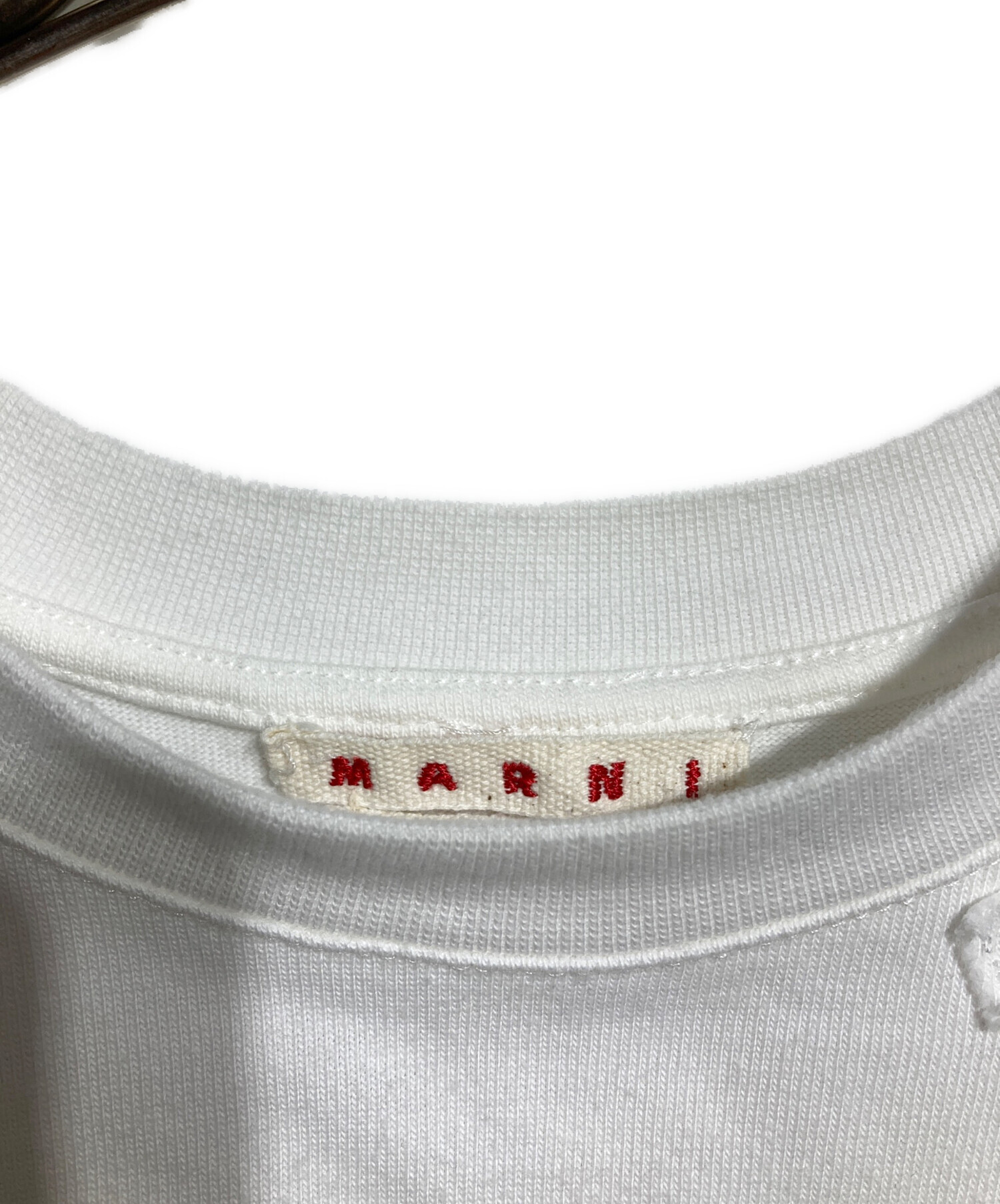 中古・古着通販】MARNI (マルニ) ORGANIC COTTON OVERSIZED T ホワイト