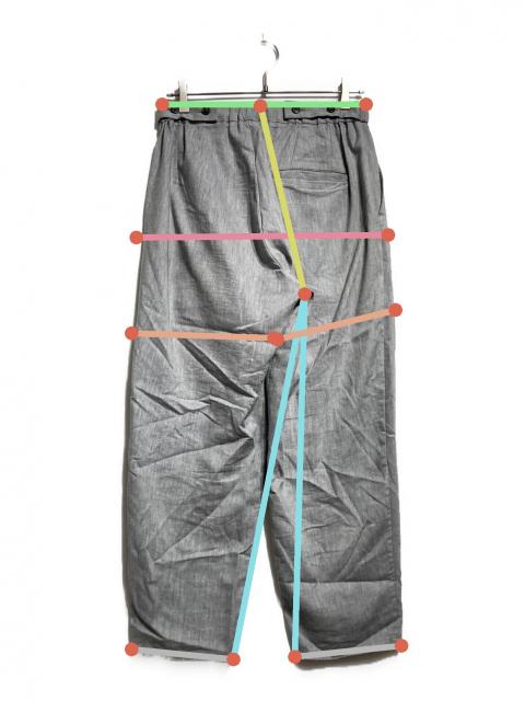 中古・古着通販】POLYPLOID (ポリプロイド) TRAVEL SUIT PANTS C