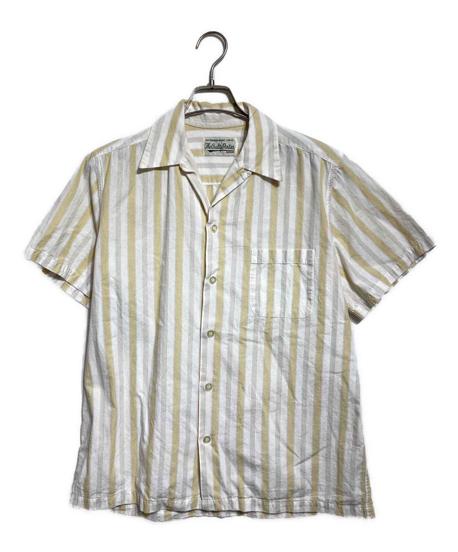 中古・古着通販】WACKO MARIA (ワコマリア) 開襟ストライプシャツ