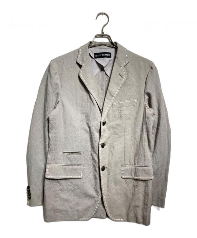 中古・古着通販】ISSEY MIYAKE (イッセイミヤケ) ステッチデザイン