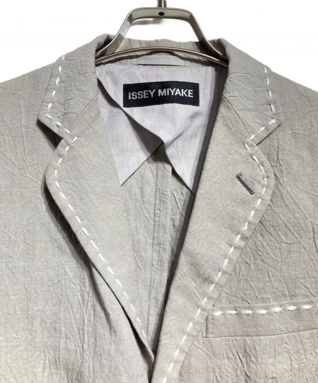 中古・古着通販】ISSEY MIYAKE (イッセイミヤケ) ステッチデザイン