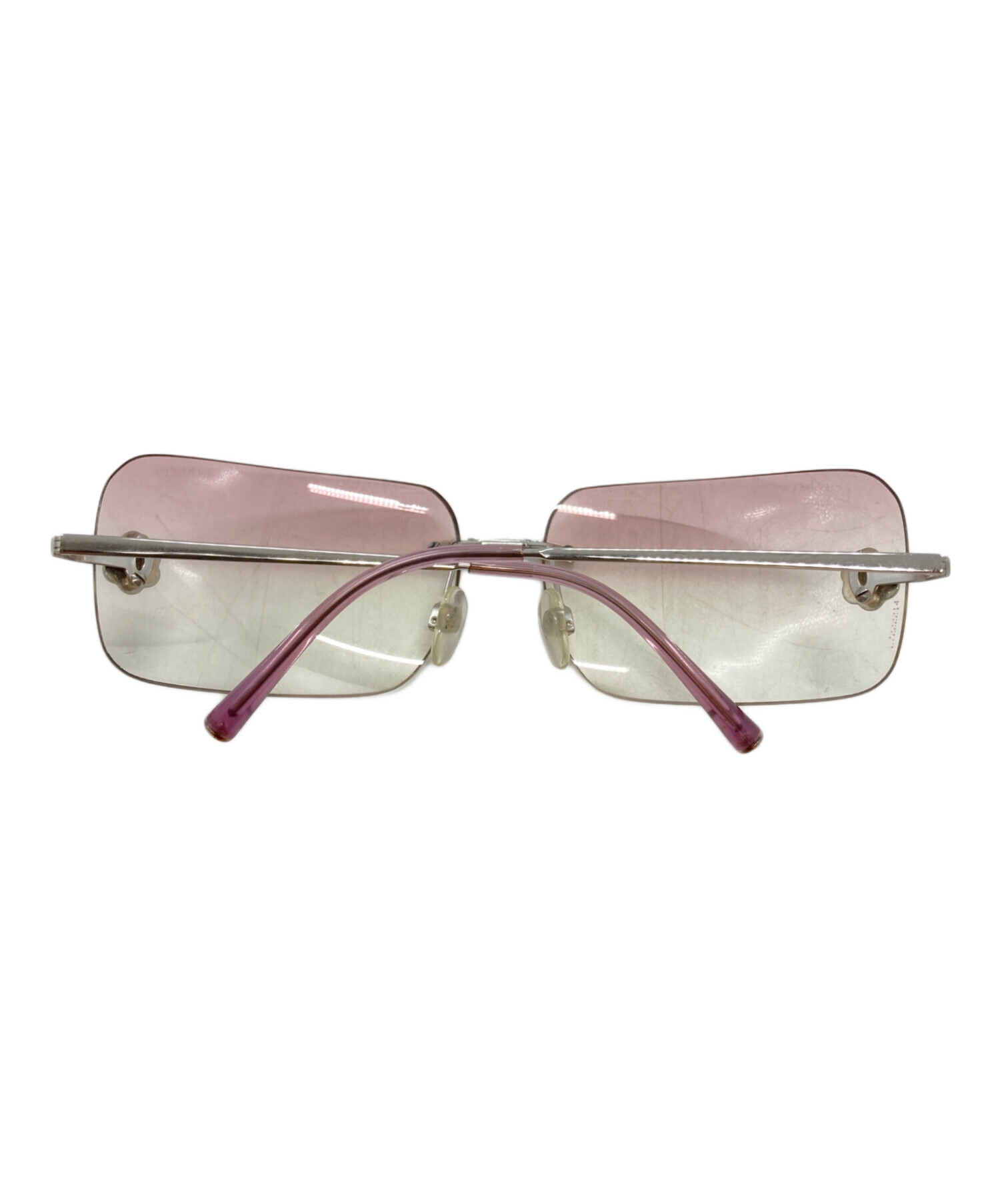 中古・古着通販】CHANEL (シャネル) サングラス/Sunglasses ピンク