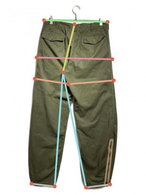 中古・古着通販】ITALIAN ARMY (イタリア軍) パラシュートパンツ