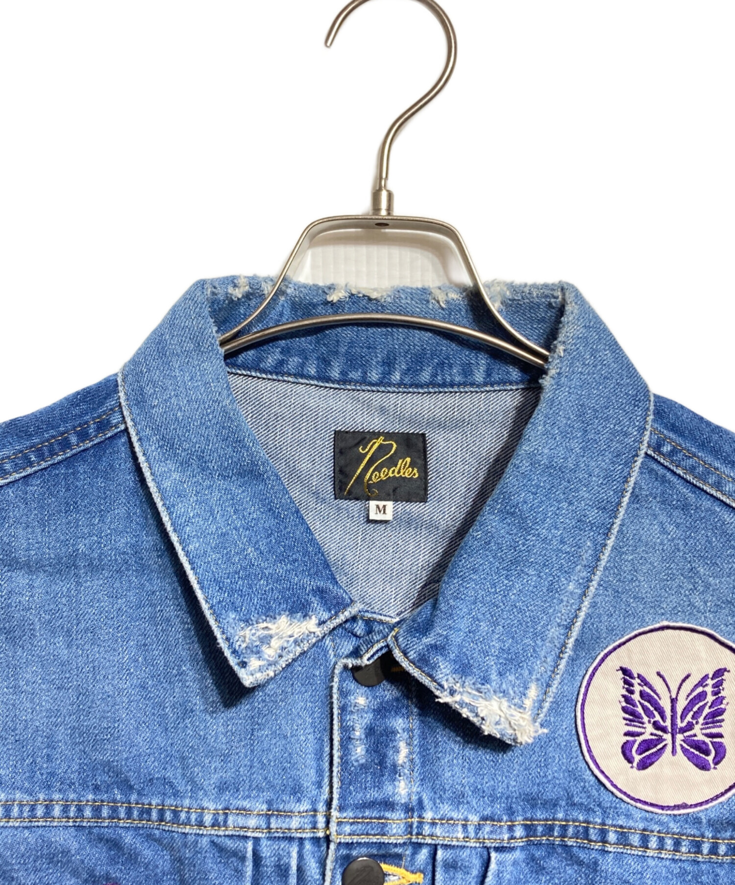 中古・古着通販】Needles (ニードルズ) Assorted Patches Jean Jacket
